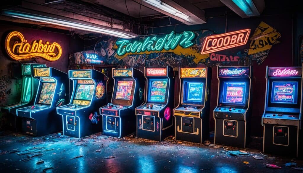 vintage arcade games